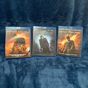 Batman movies (Blu-Ray and DVD)